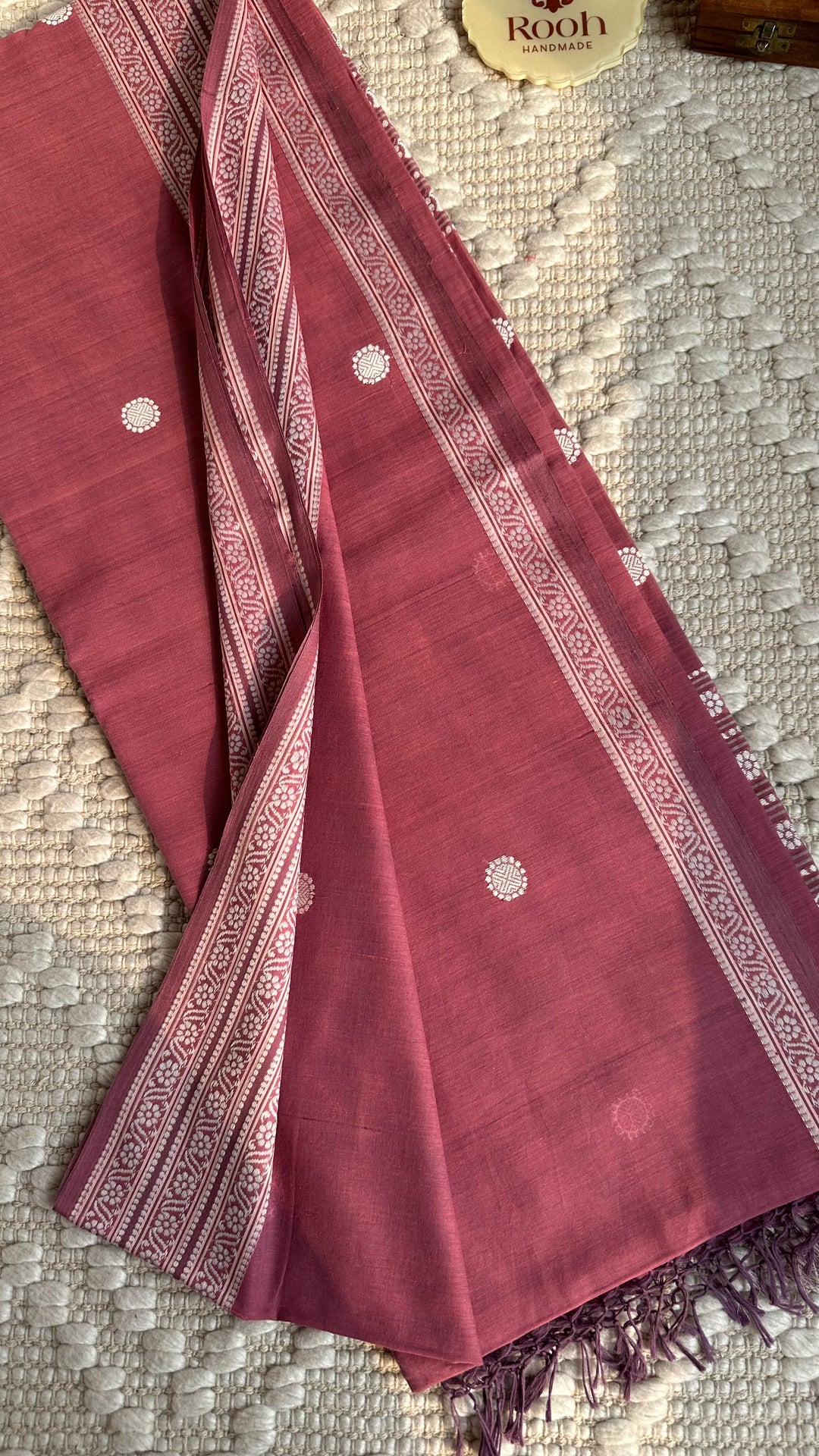 BENGAL PHULIA HANDLOOM COTTON SAREE-007