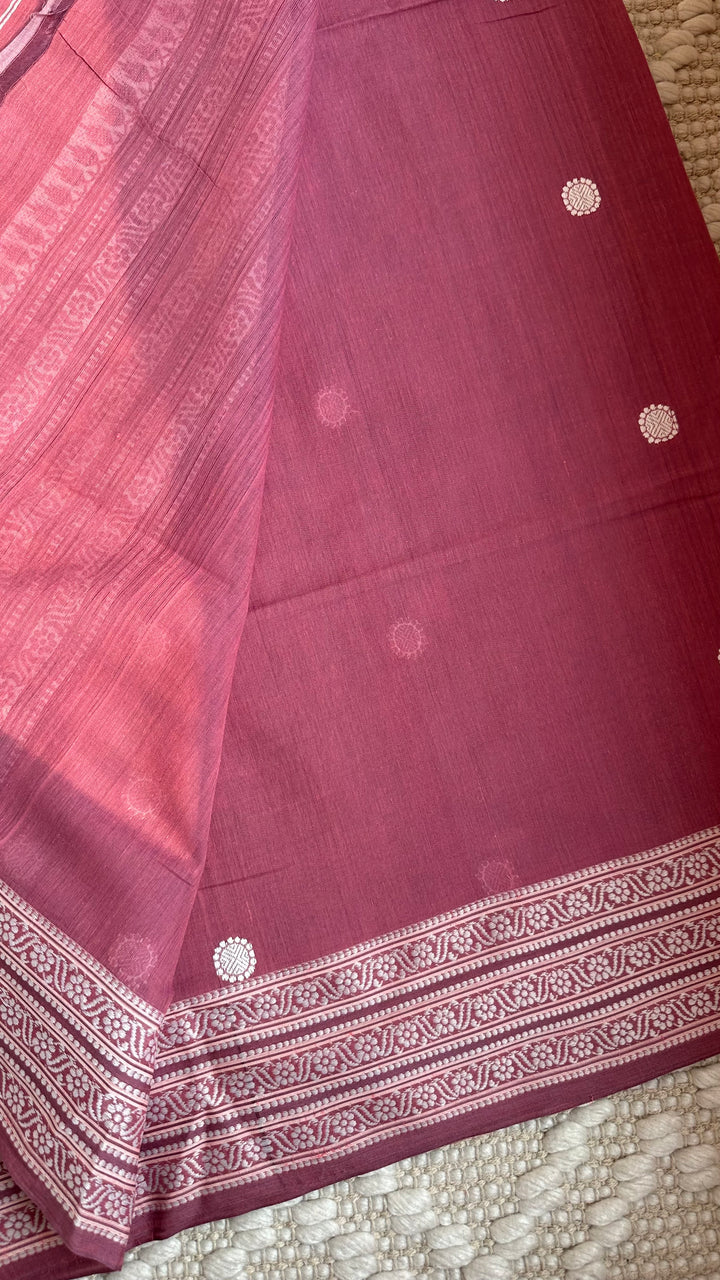 BENGAL PHULIA HANDLOOM COTTON SAREE-007