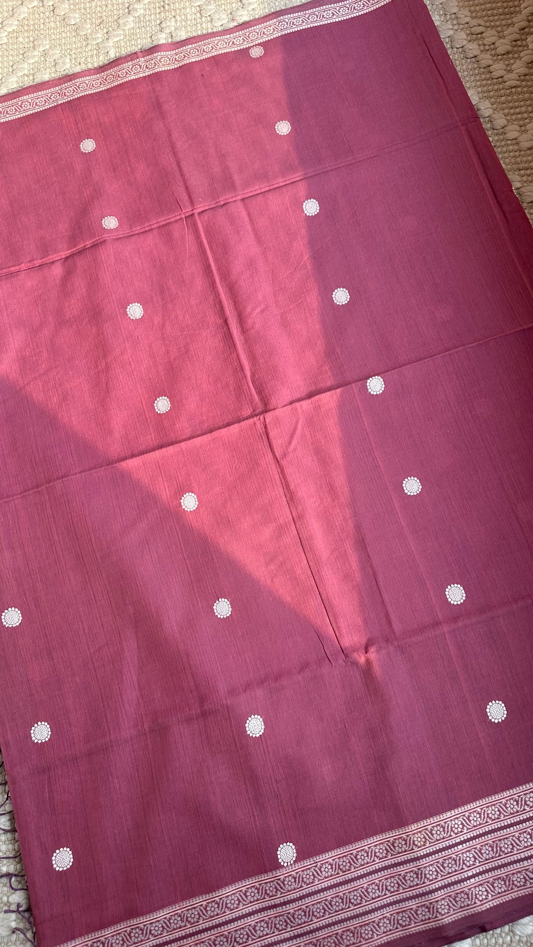 BENGAL PHULIA HANDLOOM COTTON SAREE-007
