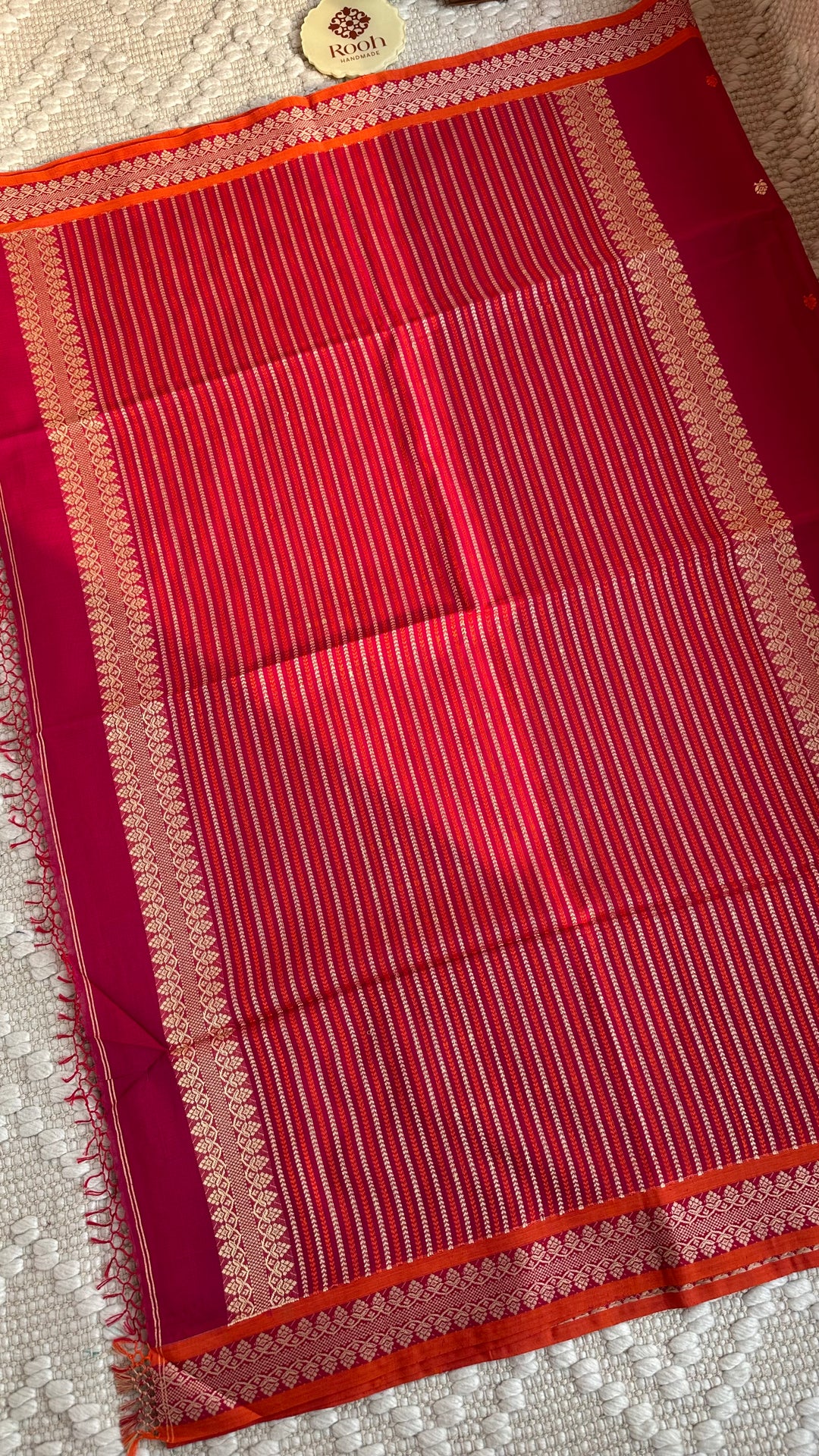 BENGAL PHULIA HANDLOOM COTTON SAREE-009