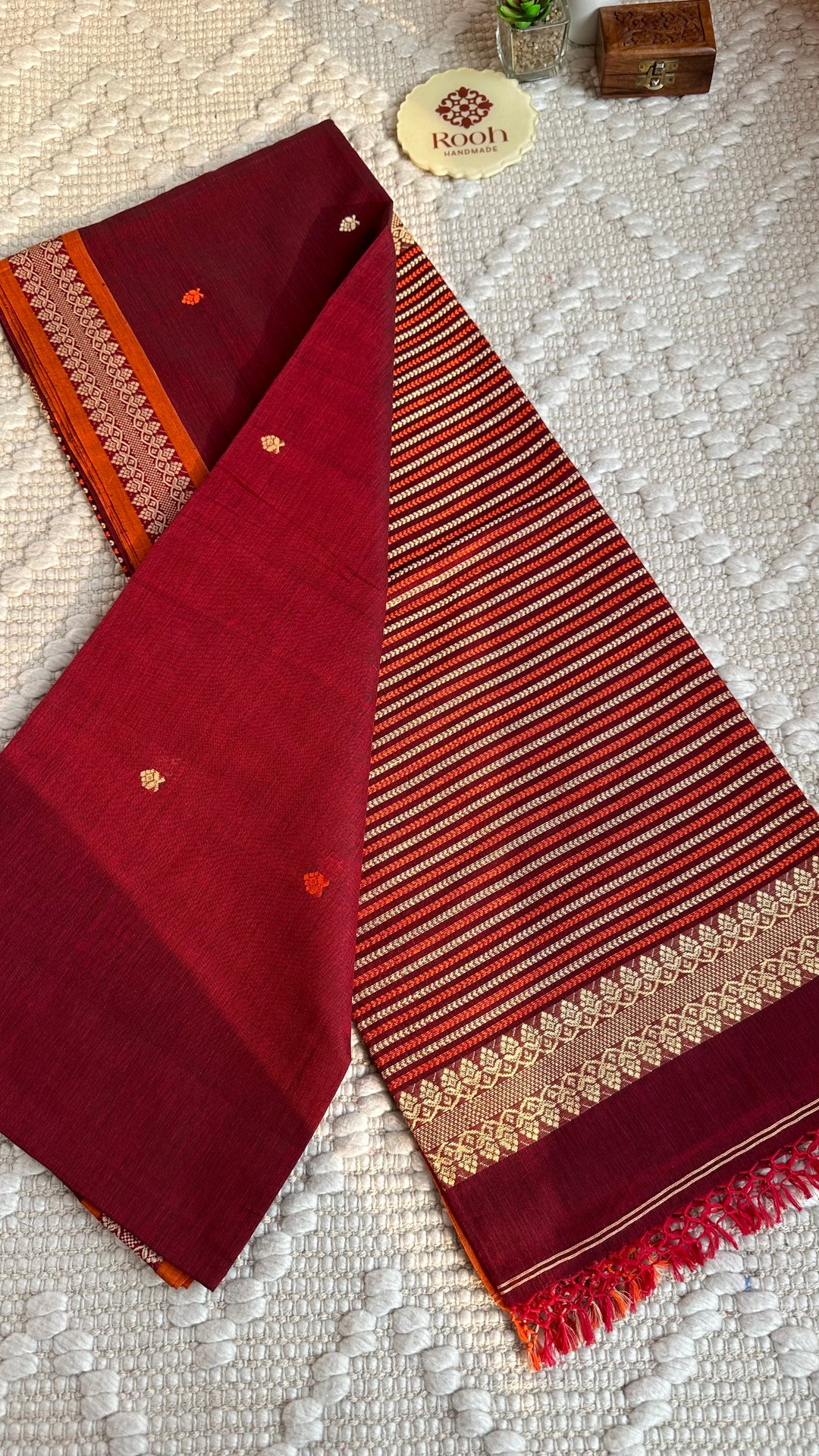 BENGAL PHULIA HANDLOOM COTTON SAREE-010
