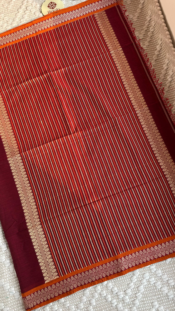 BENGAL PHULIA HANDLOOM COTTON SAREE-010