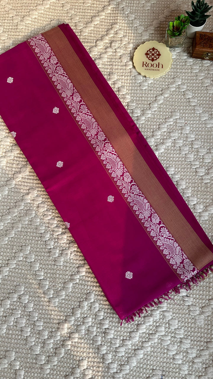 BENGAL PHULIA HANDLOOM COTTON SAREE-014