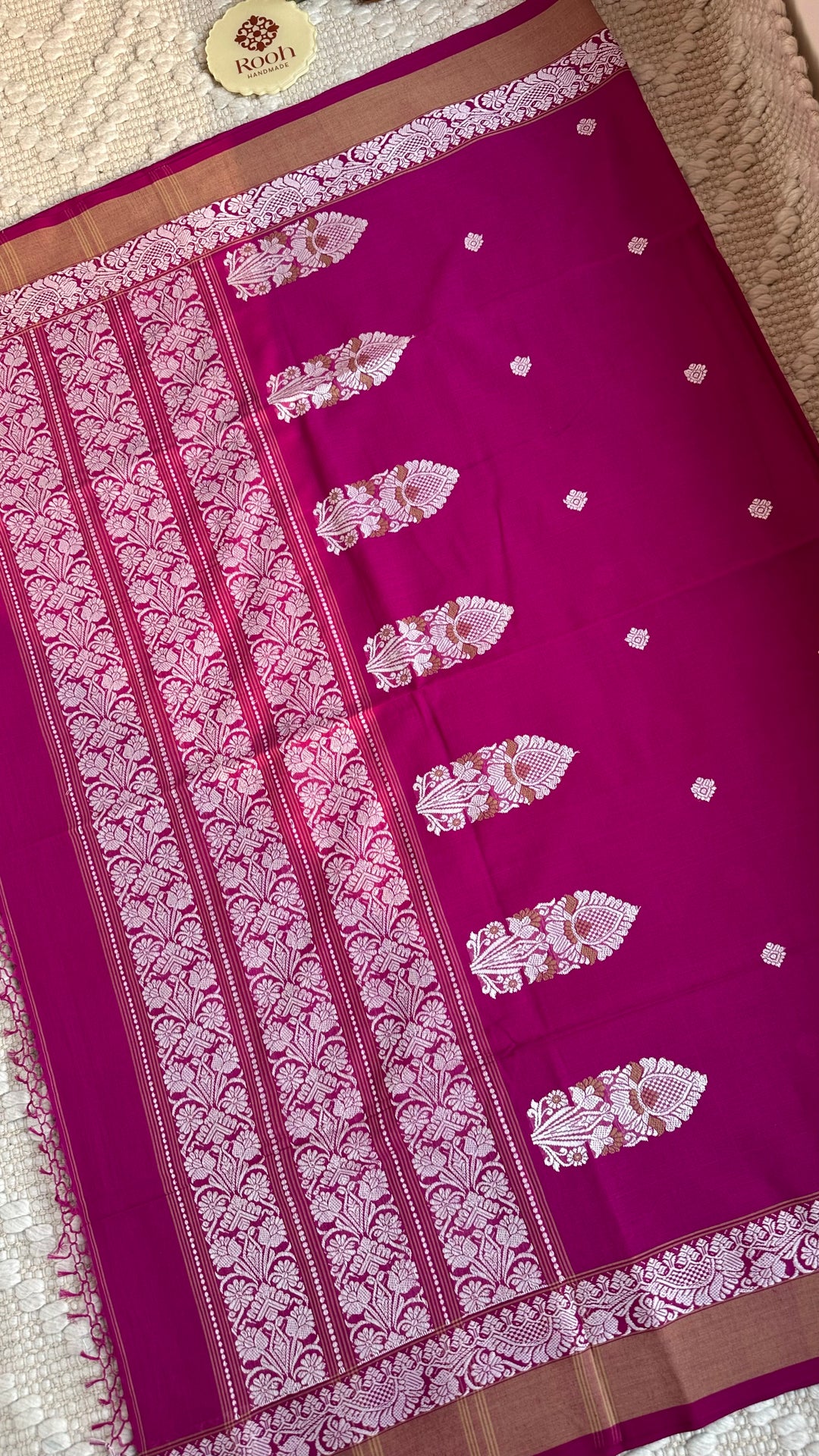 BENGAL PHULIA HANDLOOM COTTON SAREE-014