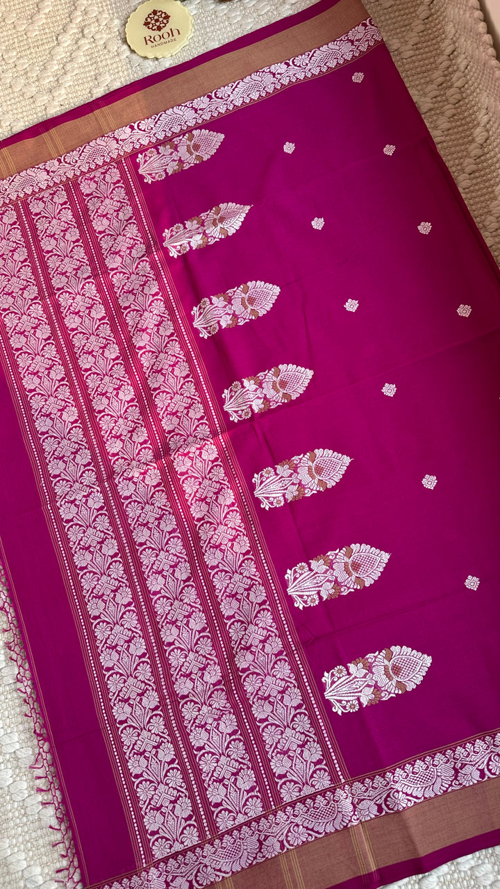 BENGAL PHULIA HANDLOOM COTTON SAREE-014