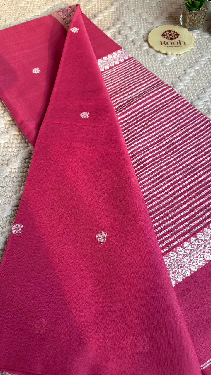 BENGAL PHULIA HANDLOOM COTTON SAREE-011