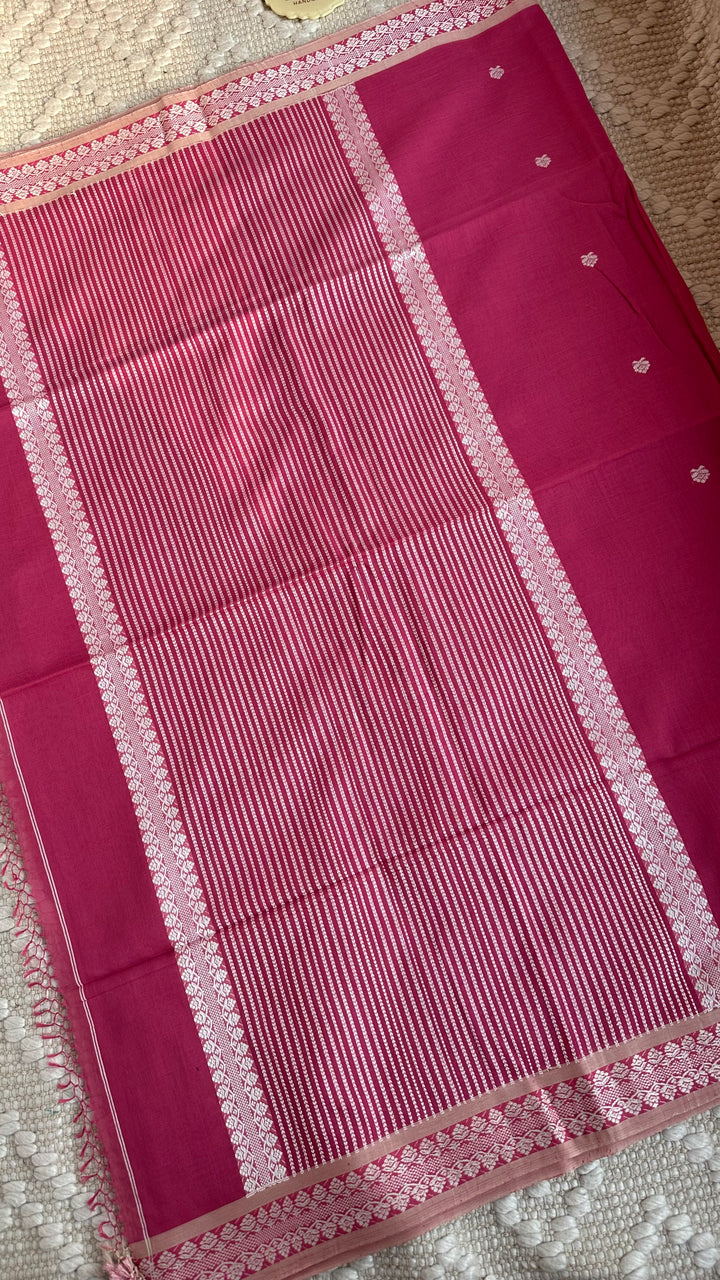 BENGAL PHULIA HANDLOOM COTTON SAREE-011
