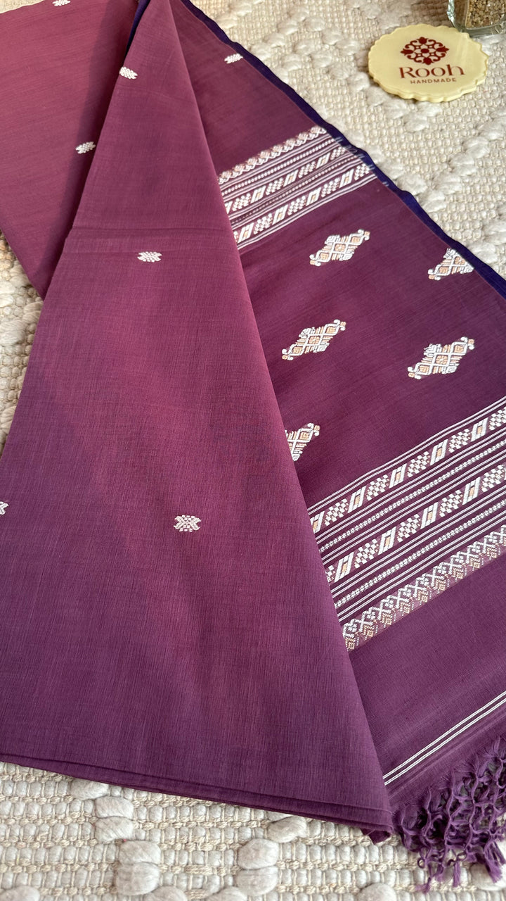 BENGAL PHULIA HANDLOOM COTTON SAREE-004