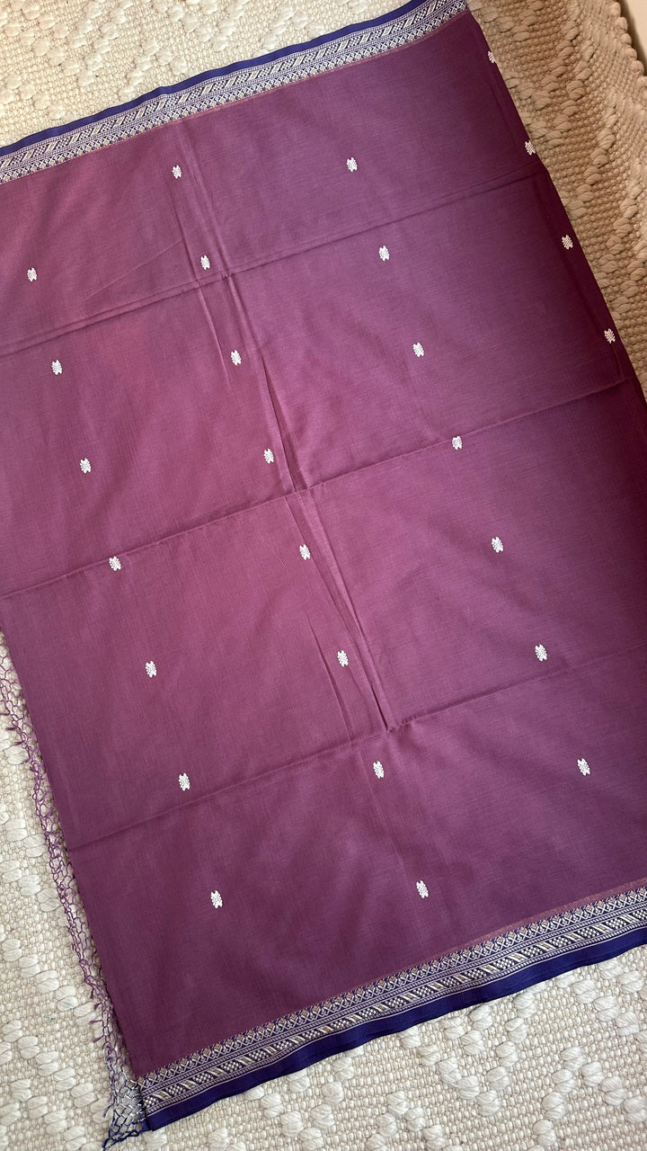 BENGAL PHULIA HANDLOOM COTTON SAREE-004