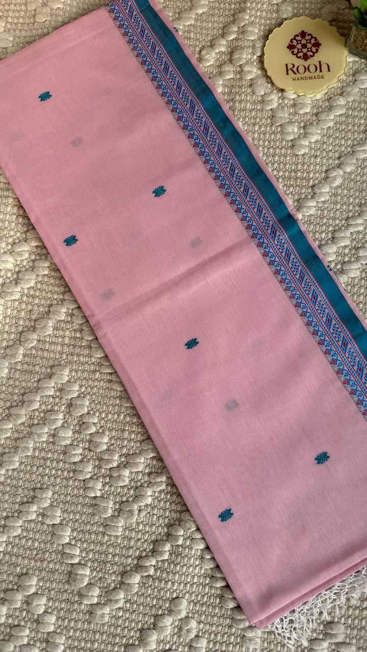 BENGAL PHULIA HANDLOOM COTTON SAREE-003