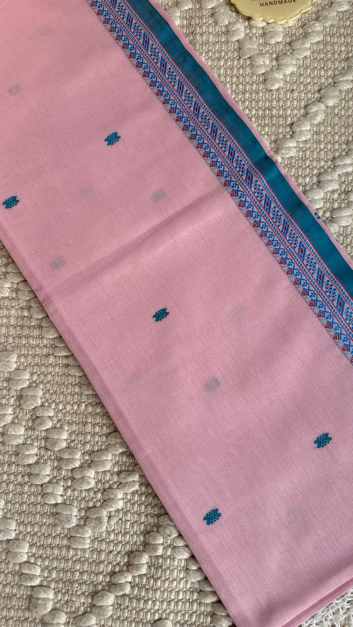 BENGAL PHULIA HANDLOOM COTTON SAREE-003