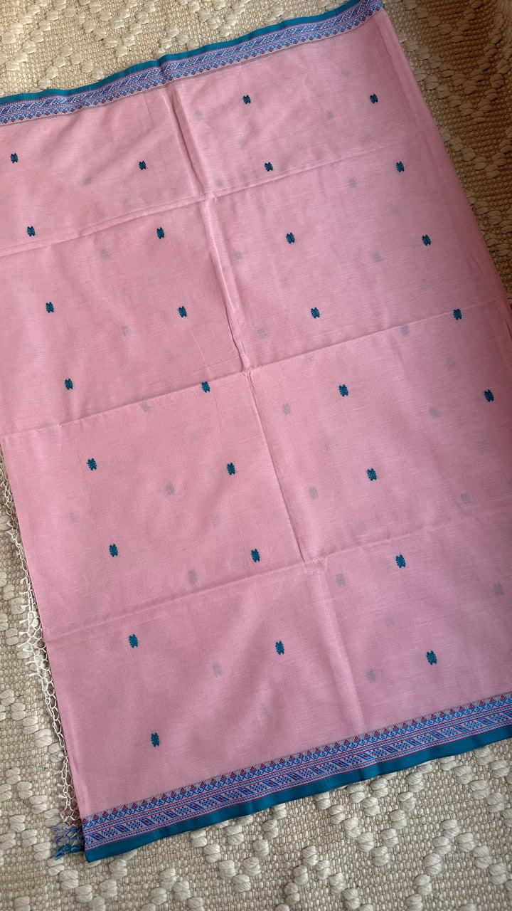 BENGAL PHULIA HANDLOOM COTTON SAREE-003