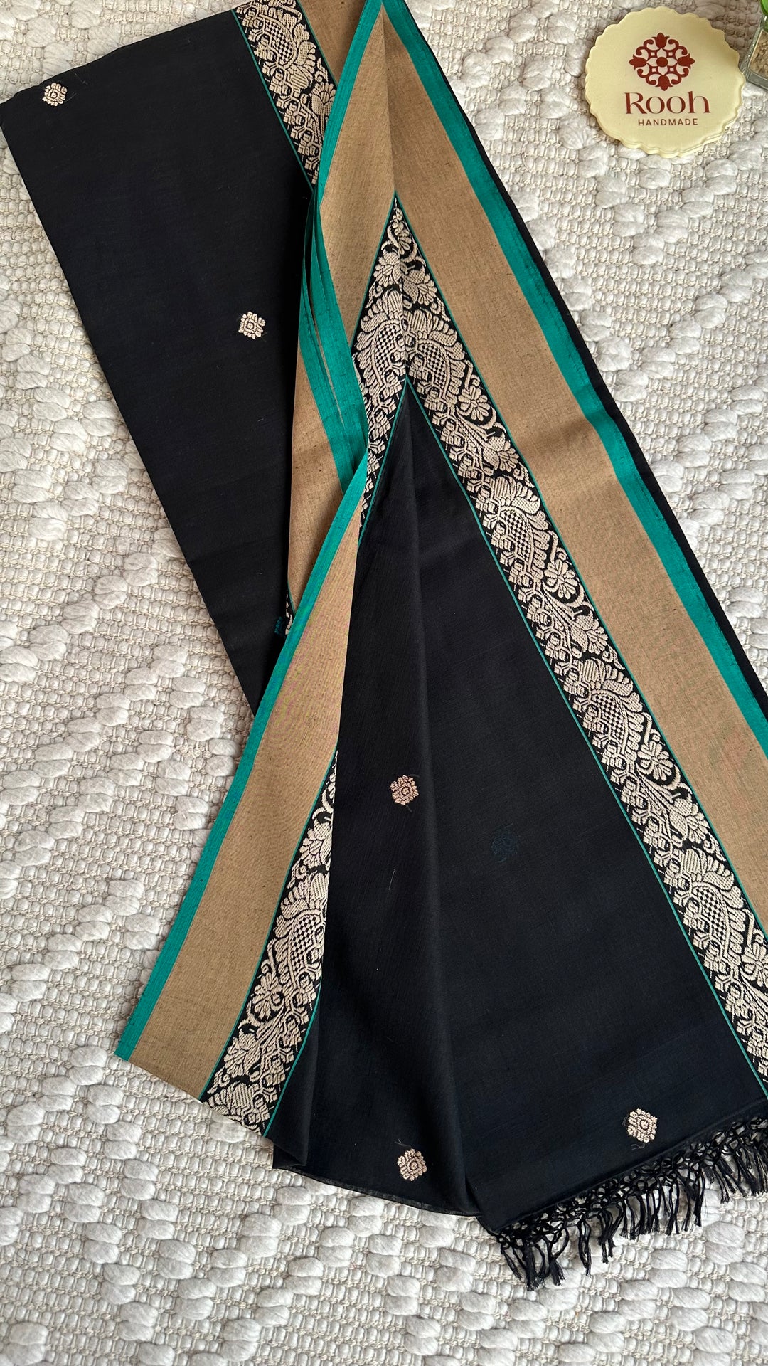 BENGAL PHULIA HANDLOOM COTTON SAREE-013