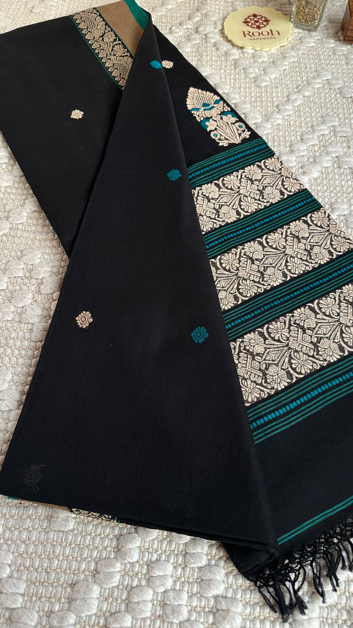 BENGAL PHULIA HANDLOOM COTTON SAREE-013