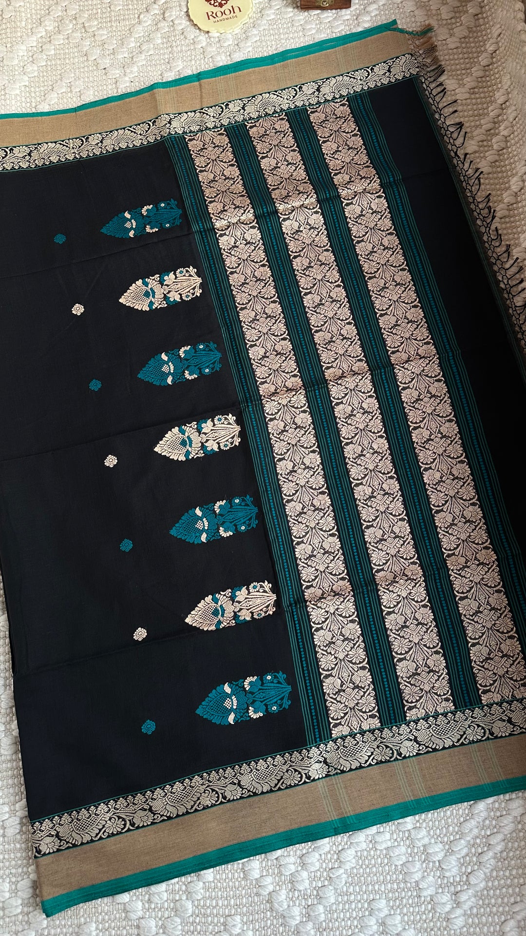 BENGAL PHULIA HANDLOOM COTTON SAREE-013