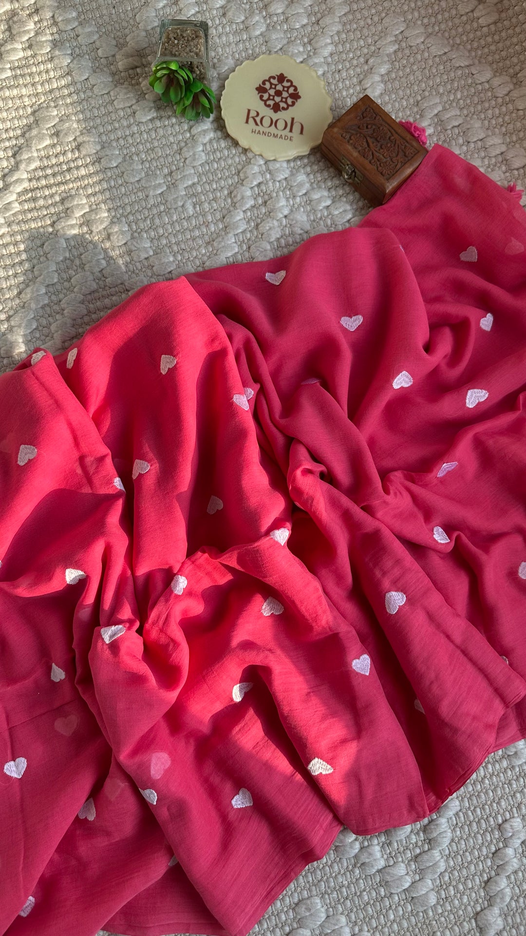 DIL - CANDY PINK SUPER SOFT MUL COTTON SAREE