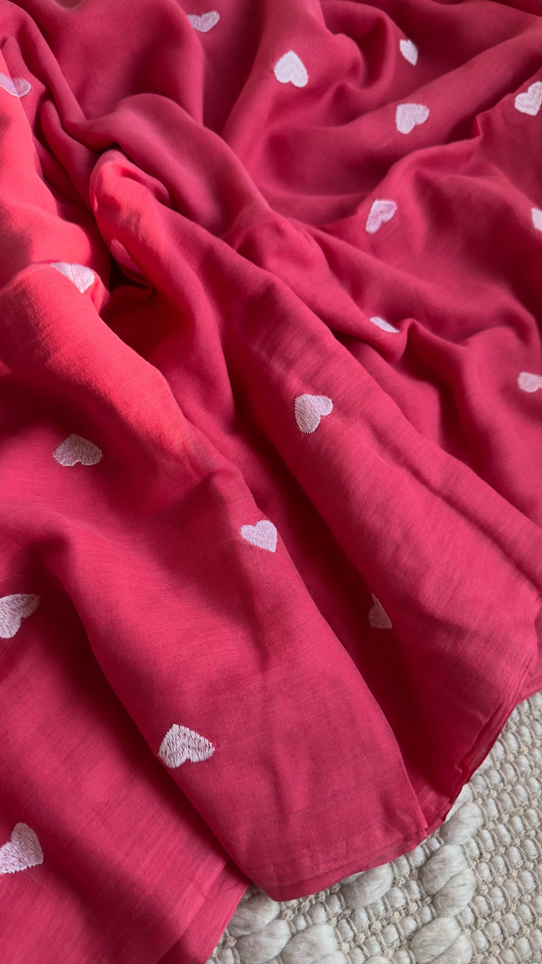 DIL - CANDY PINK SUPER SOFT MUL COTTON SAREE