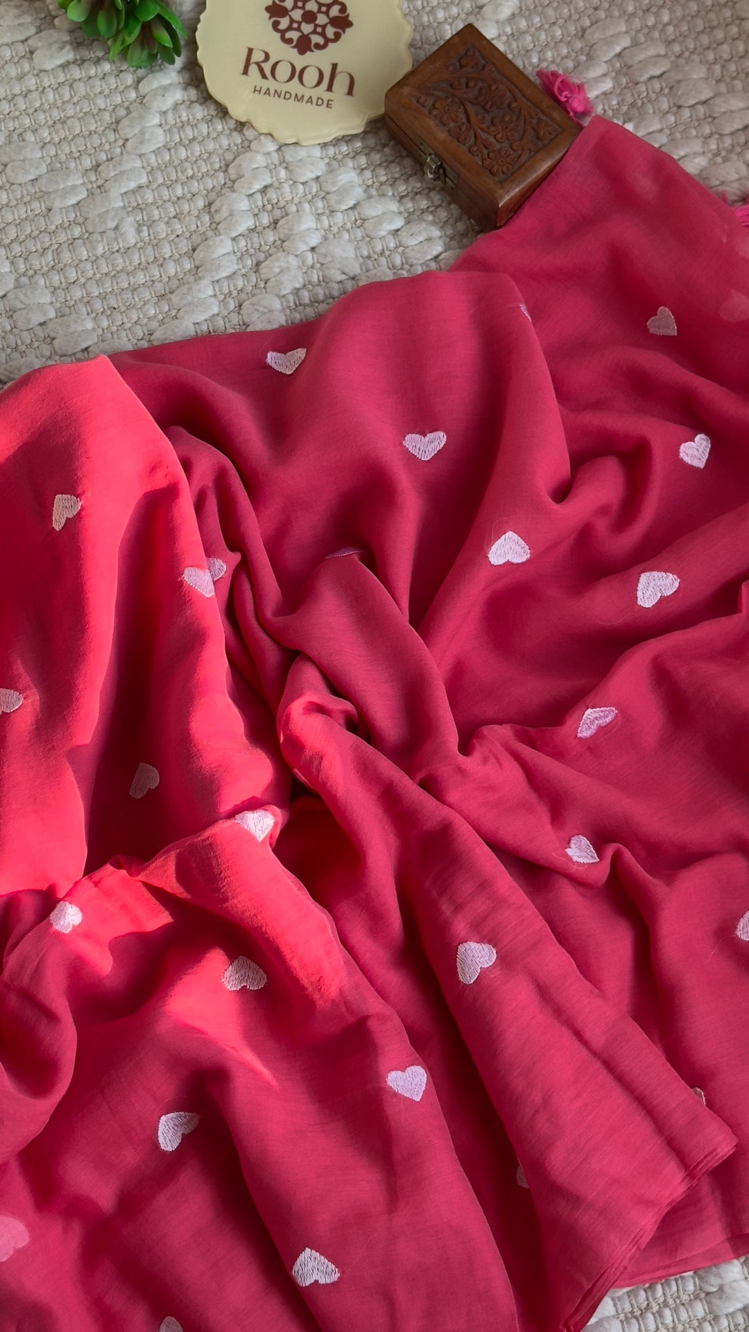 DIL - CANDY PINK SUPER SOFT MUL COTTON SAREE